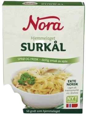 Hjemmelagede surkål 450g