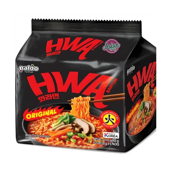 Paldo Hwa Ramen Original 5-pack 600g