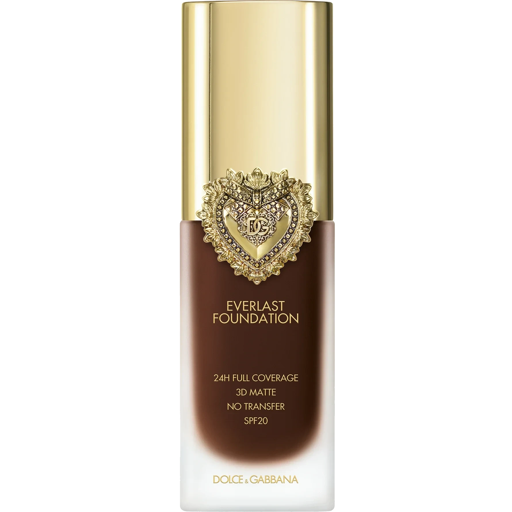 Dolce & Gabbana Everlast Foundation 24H Full Coverage 3D Matte No Transfer SPF20 40C Deep