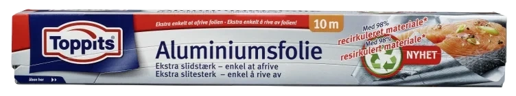 Aluminiumsfolie 29,5cm 10m Toppits