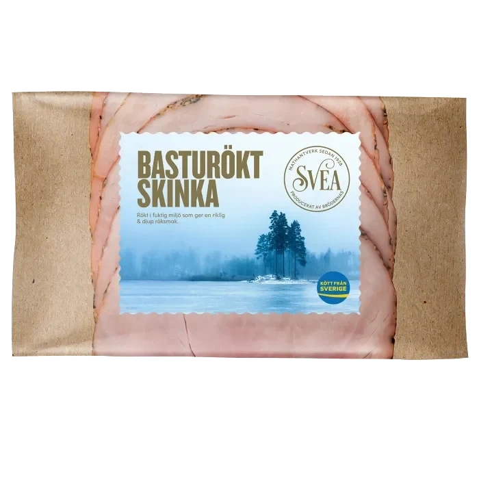 Skinka Basturökt 100g Svea
