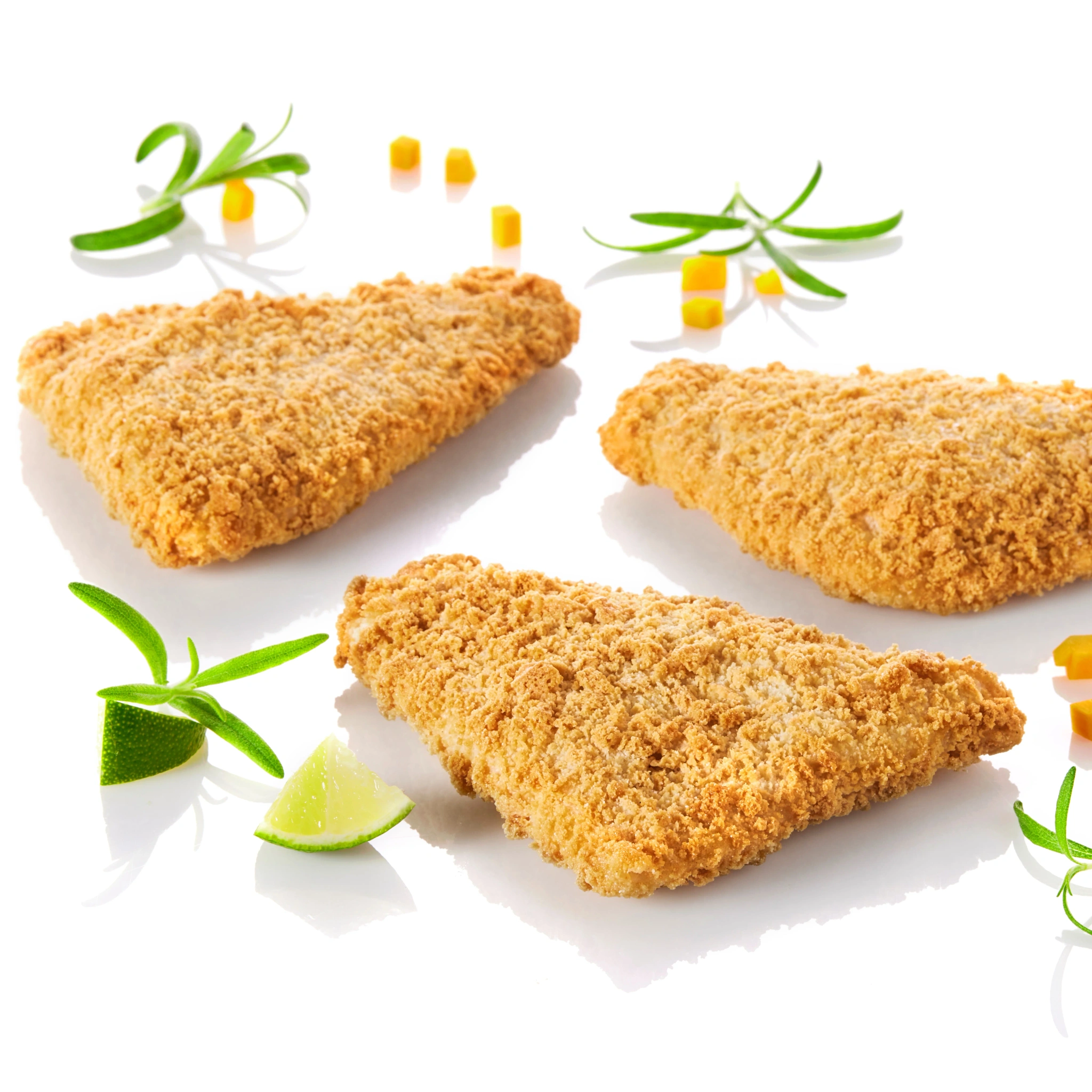 Panerad fiskfilé 100-130g Glutenfri