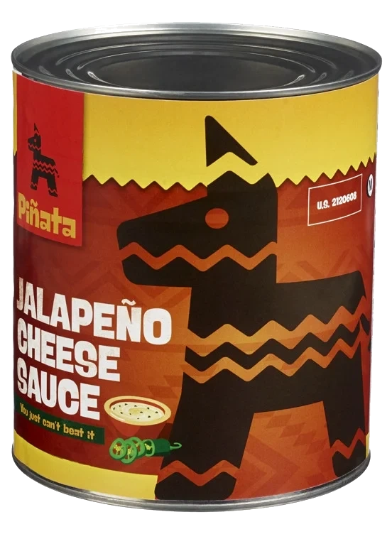 Piñata Jalapeño Cheddar Cheese Sauce 6x3kg