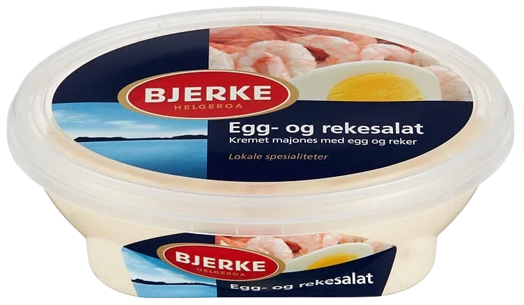 Egg- og Rekesalat 180g