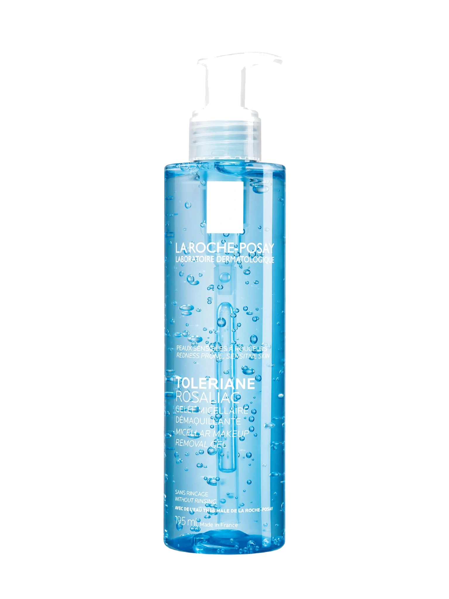 La Roche-Posay Toleriane Rosaliac 3-in-1 Micellar Gel, 195 ml