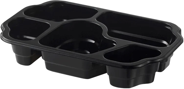 PP-Schale Take-away Schwarz