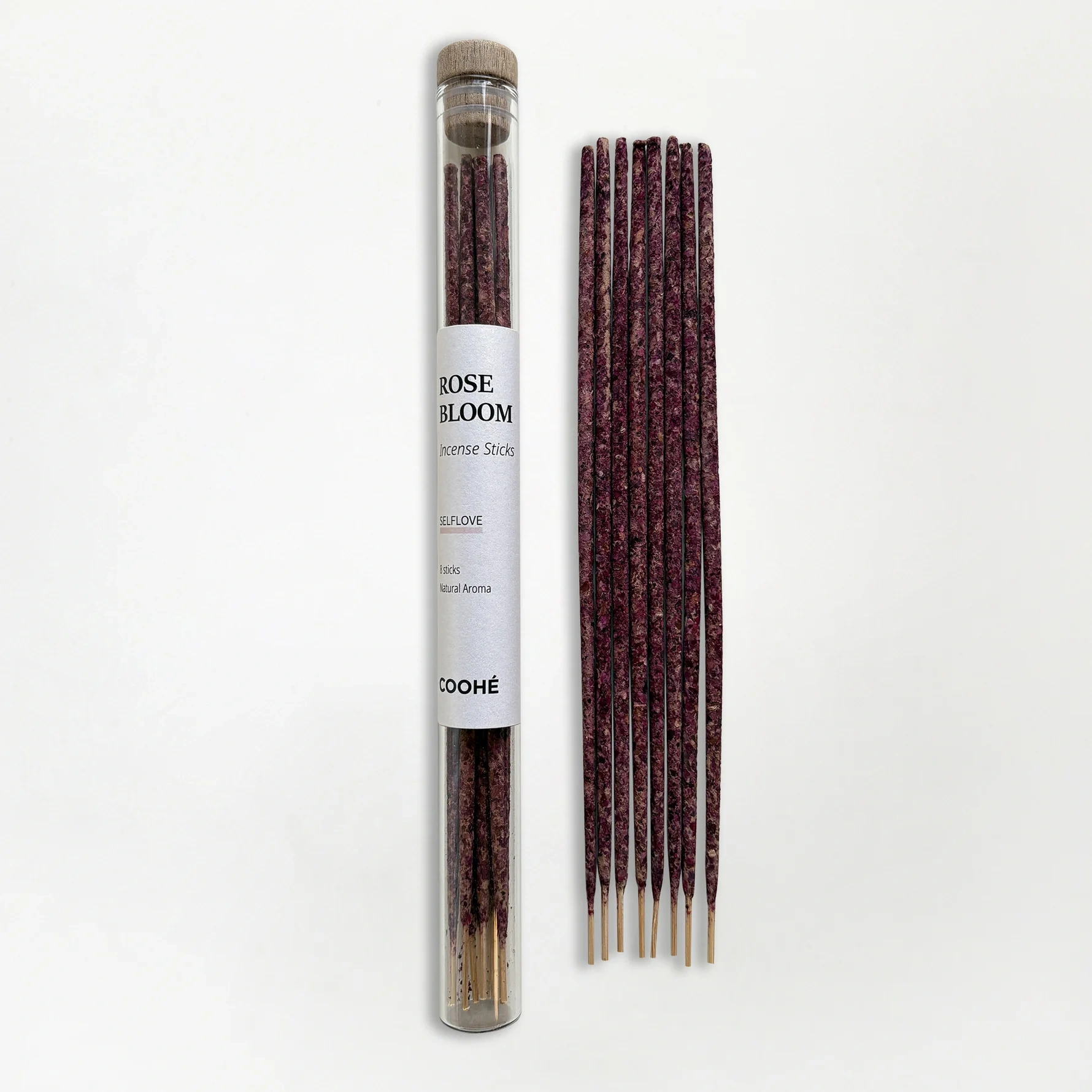 COOHÉ Palo Santo Incense Sticks Rose Bloom