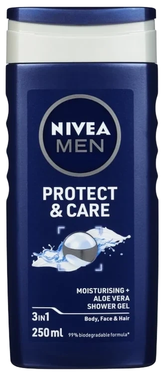 Nivea Men Protect & Care Shower Gel 250ml
