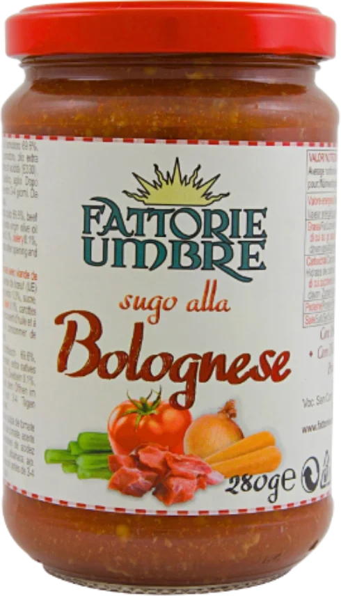 Fattorie Umbre Bolognese Pastasaus 280g