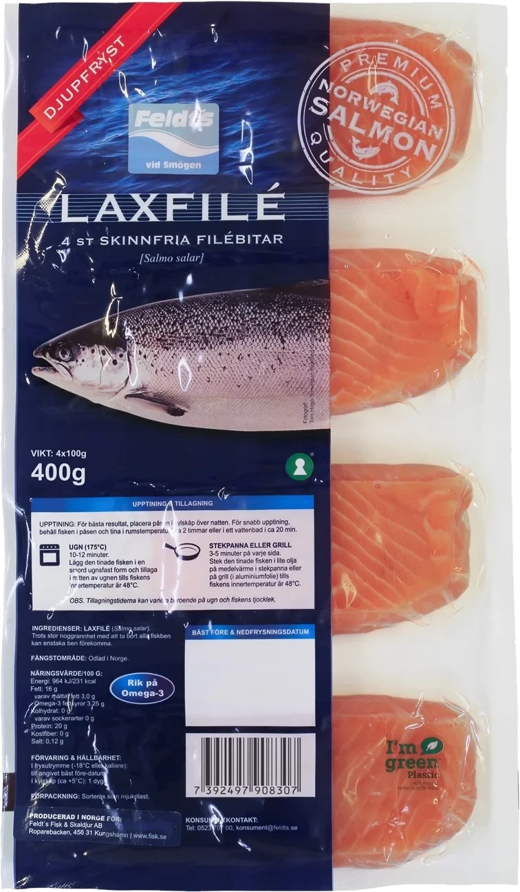 Feldts Laxportioner, dragspel