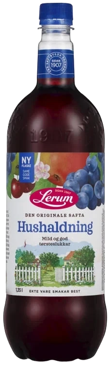 Husholdningssaft Original 1,35l Lerum