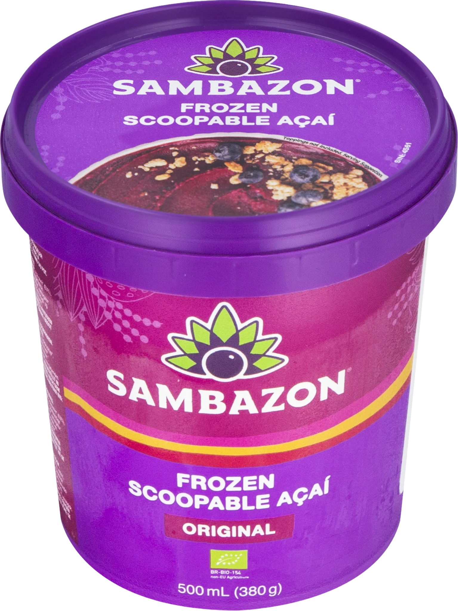 Sambazon Frozen scoopable Acai