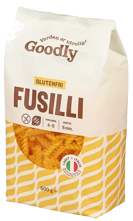 Fusilli glutenfri    500g