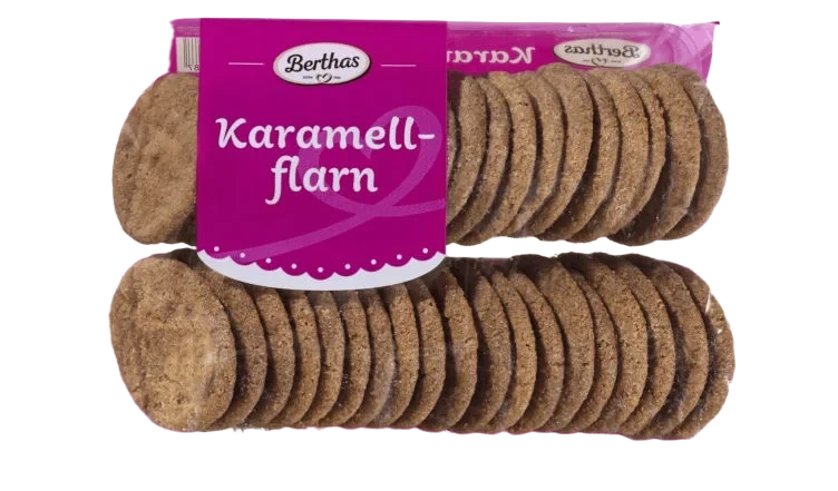 Karamellflarn 300g Berthas