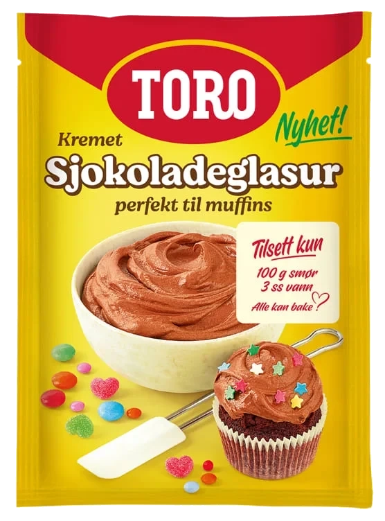 Sjokoladeglasur kremet  140g