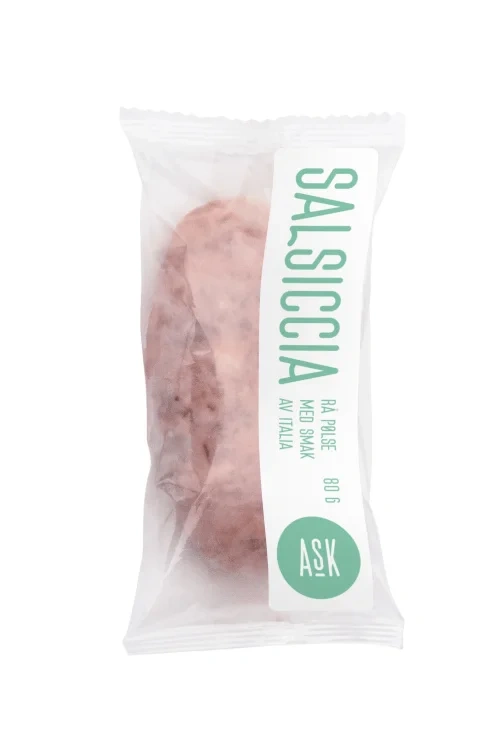 Salsiccia Rå Pølse 80g Singelpakket Ask