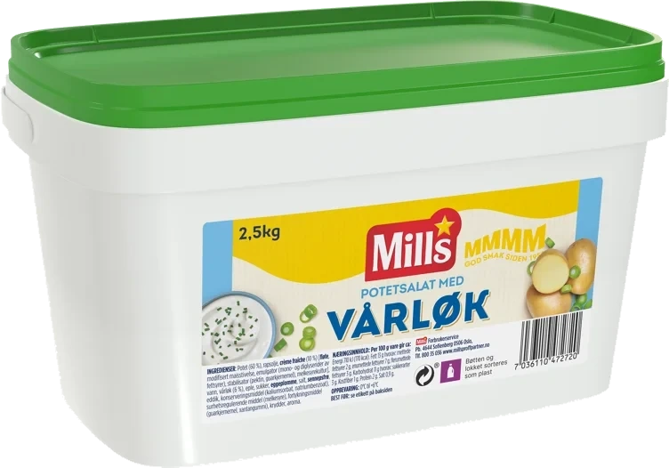 Potetsalat vårløk cf  2,5kg