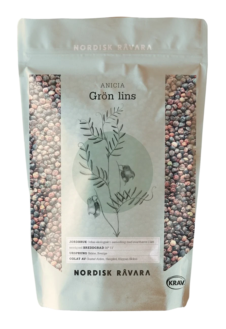Nordisk Råvara Grön lins Anicia