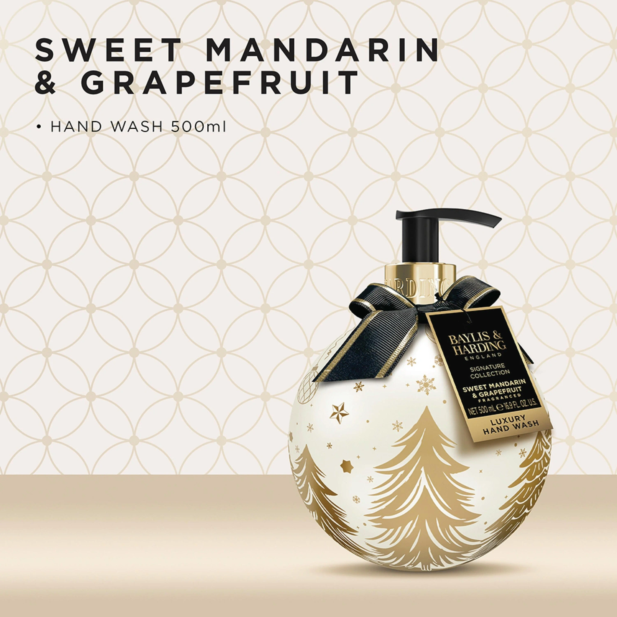 Baylis & Harding Sweet Mandarin & Grapefruit Luxury Bauble Hand Wash, 500 ml