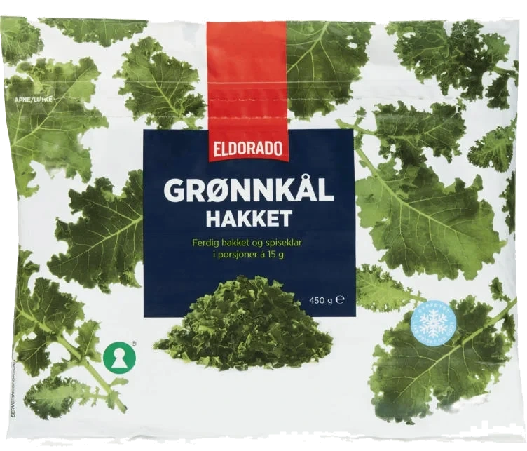 Grønnkål Hakket 450g Eldorado