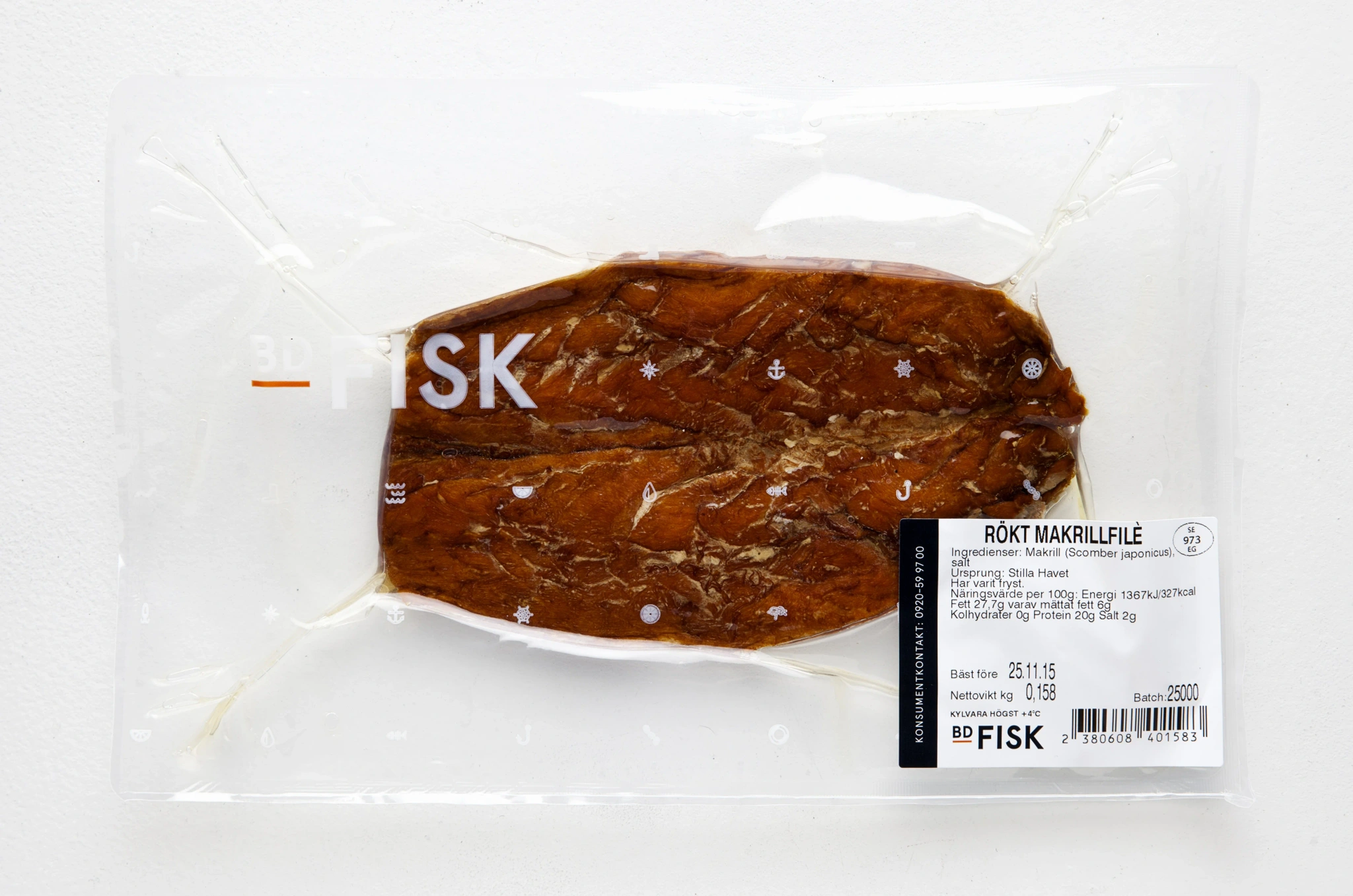 Makrill rökt