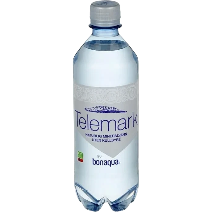 Telemark Kildevann U/Kullsyre Naturell 24x0,5l