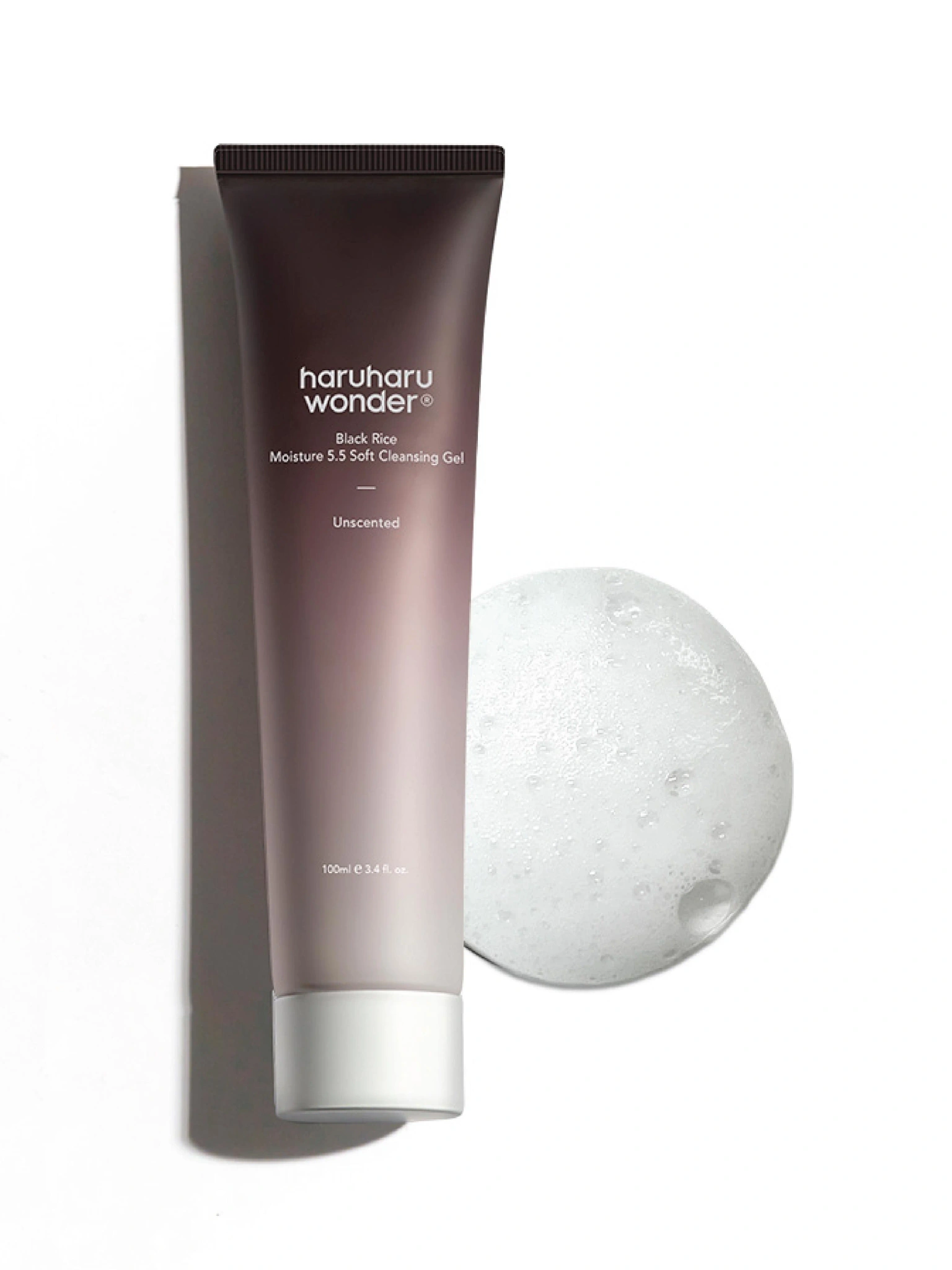 haruharu wonder Black Rice Moisture 5.5 Soft Cleansing Gel, 100 ml