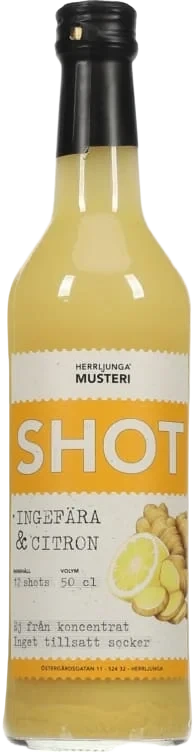 Shot Ingefær & Citron 50cl