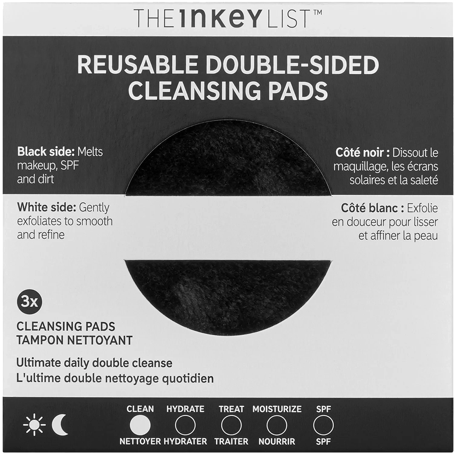 The INKEY List Reusable Cleansing Pads