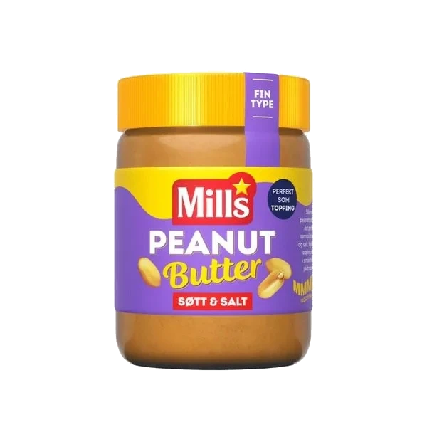 Peanut butter søtt og salt  350g