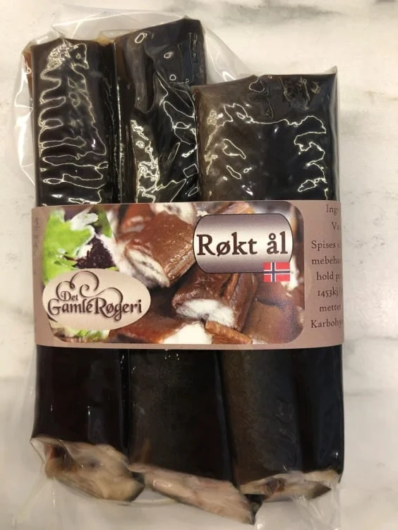 Ål Varmrøkt Ca200g Det Gamle Røgeri