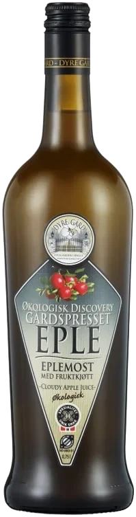 Eplemost Discovery Økologisk 0,75l flaske Dyre Gård