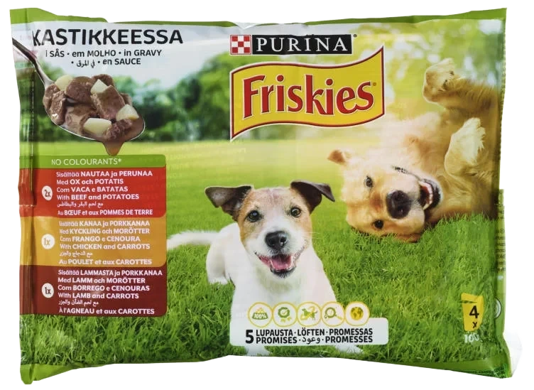 Friskies Våt Hund 4-pk 400g Purina
