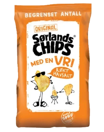 SørlandsChips Røkt Havsalt