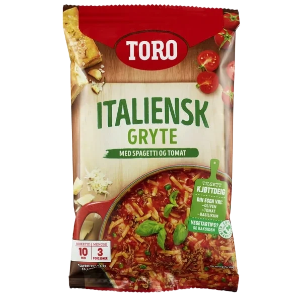 Toro Italiensk Gryte 9x176g