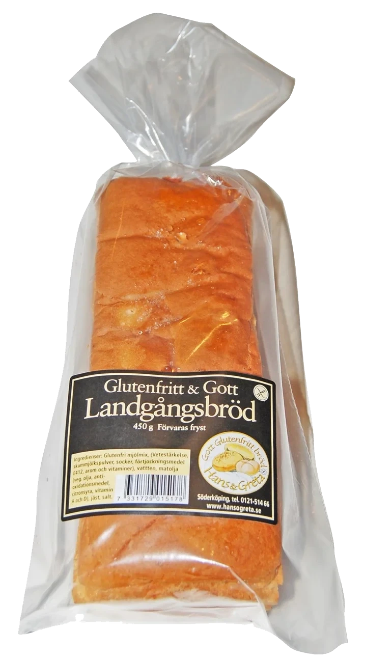 Landgångsbröd skivat
