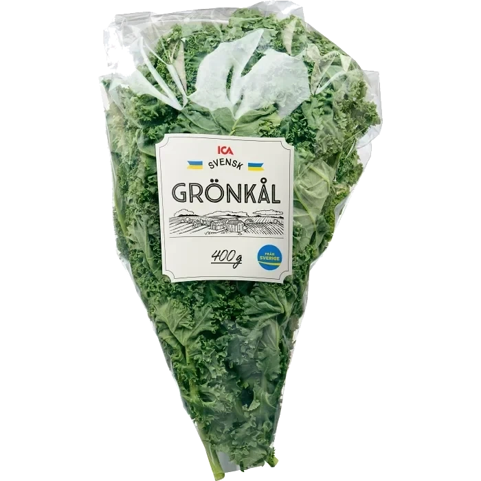 Grönkålsblad Påse 400g Klass 1 ICA