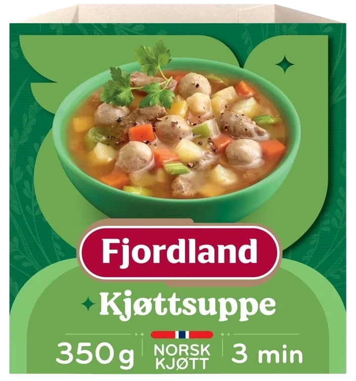 Kjøttsuppe 350g Fjordland