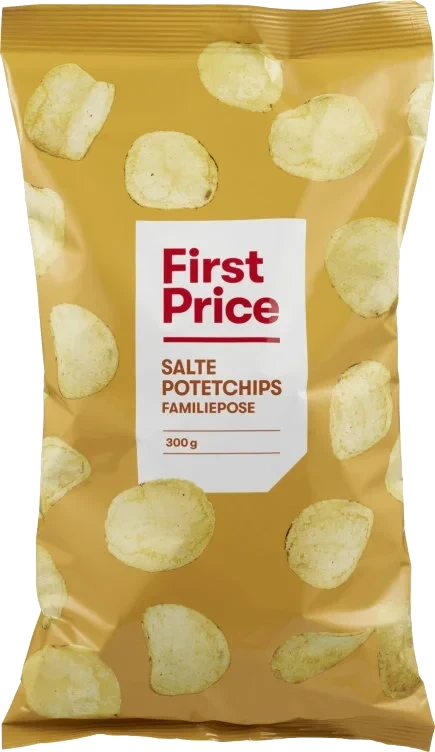 Potetchips Salte 300g First Price