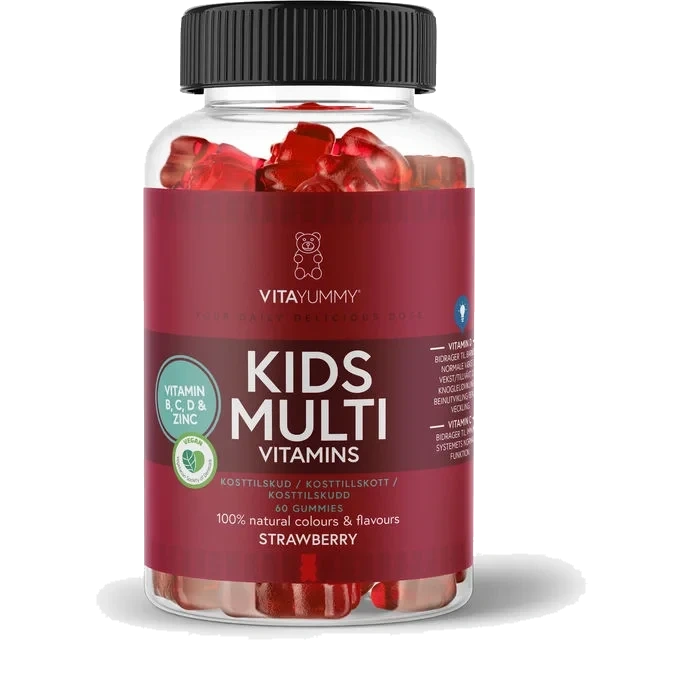 Kids Multivitamin Jordgubb