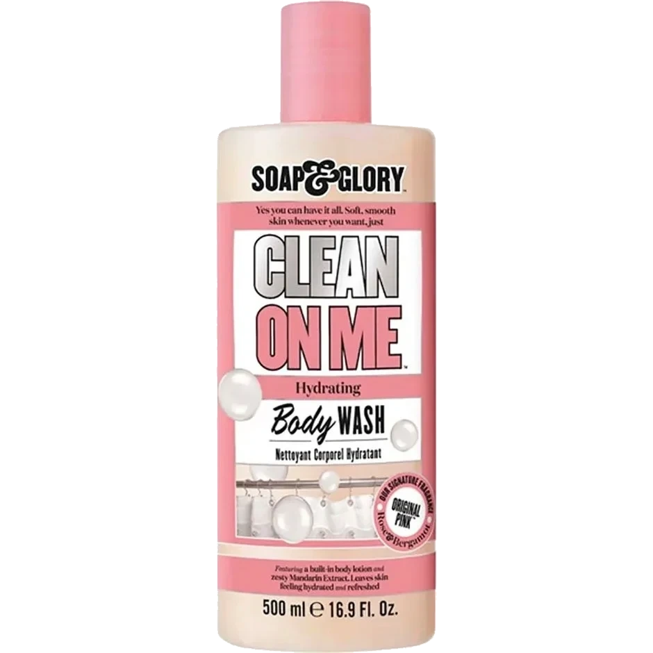 Soap & Glory Clean on Me Body Wash for Cleansed and Refreshed Skin