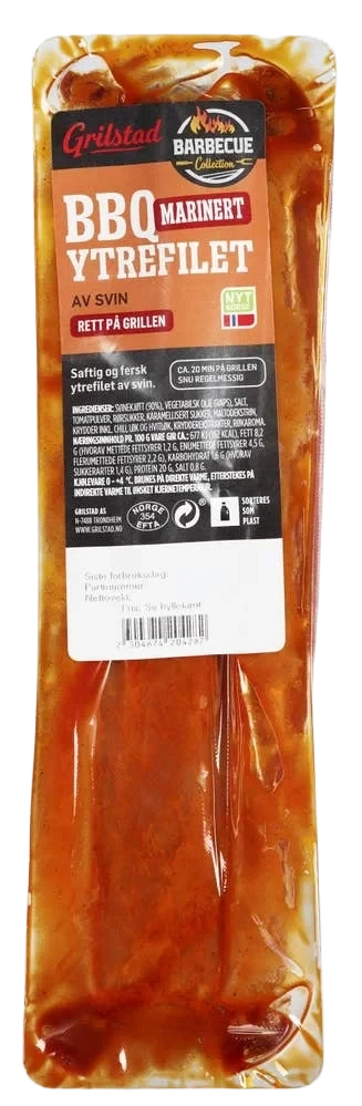 BBQ marinert svin ytrefilet