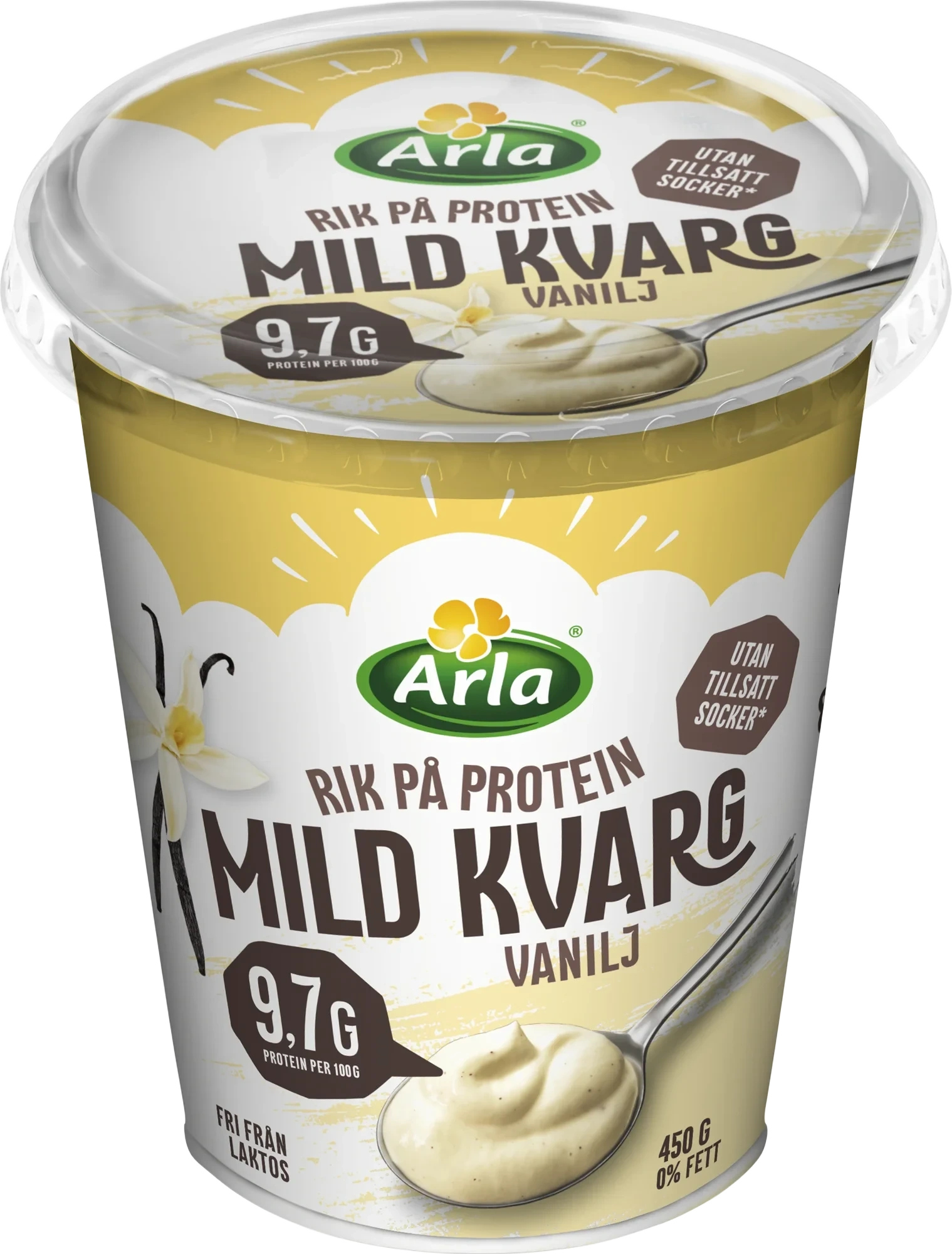 Mild kvarg vanilj 0.2%