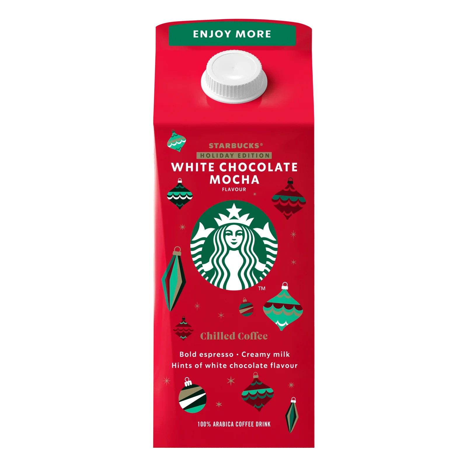 White Choco Mocha 750ml Starbucks