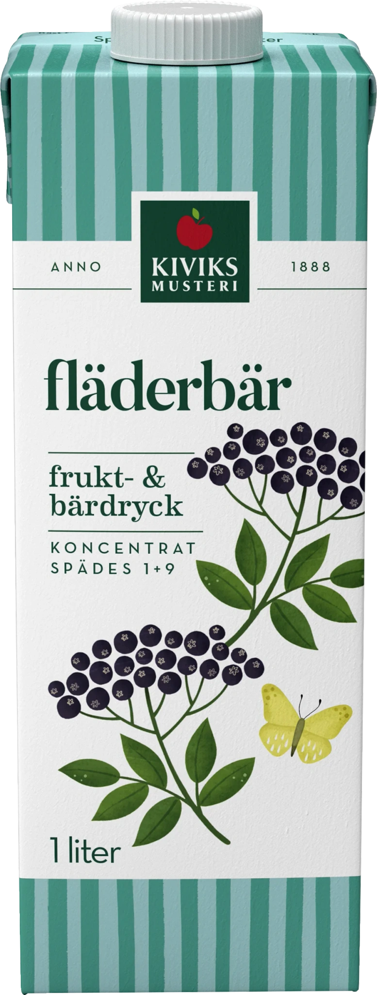 Fläderbärsdryck Koncentrat 1+9