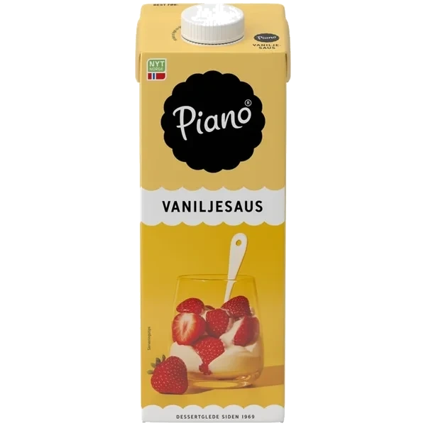 Piano Vaniljesaus 1l Tine