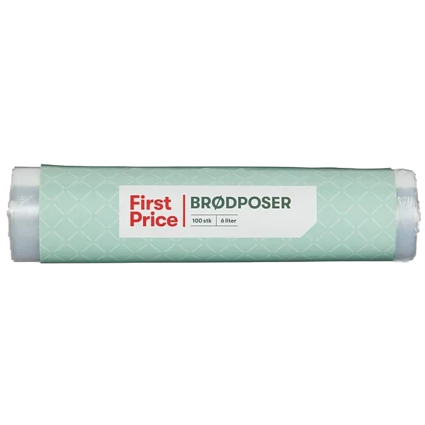 Brødposer 6l 100stk First Price