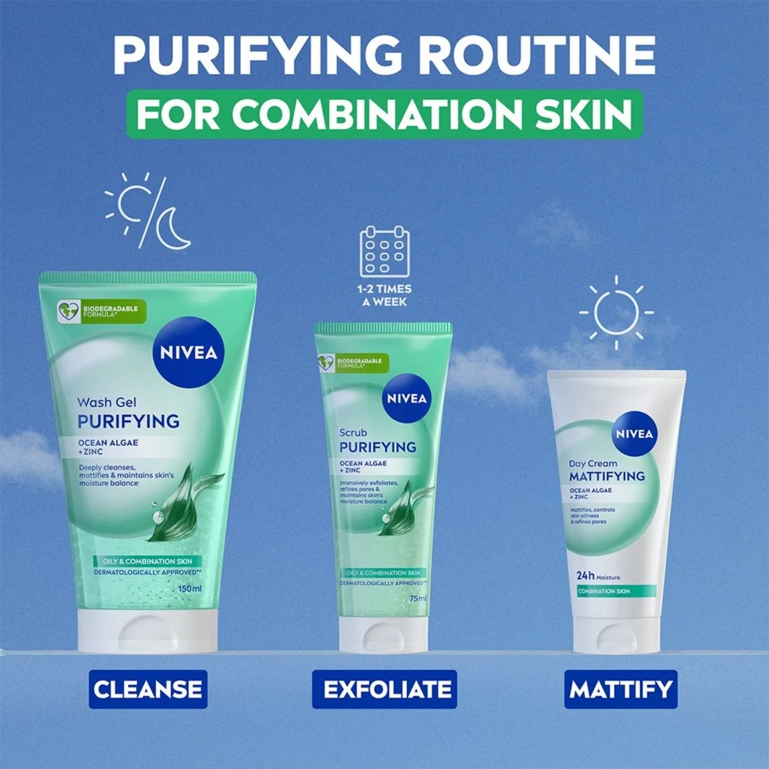 Ansiktskräm Dag Mattifying
