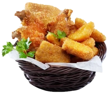 Helsprø panerte kyllingnuggets frosne 1kg