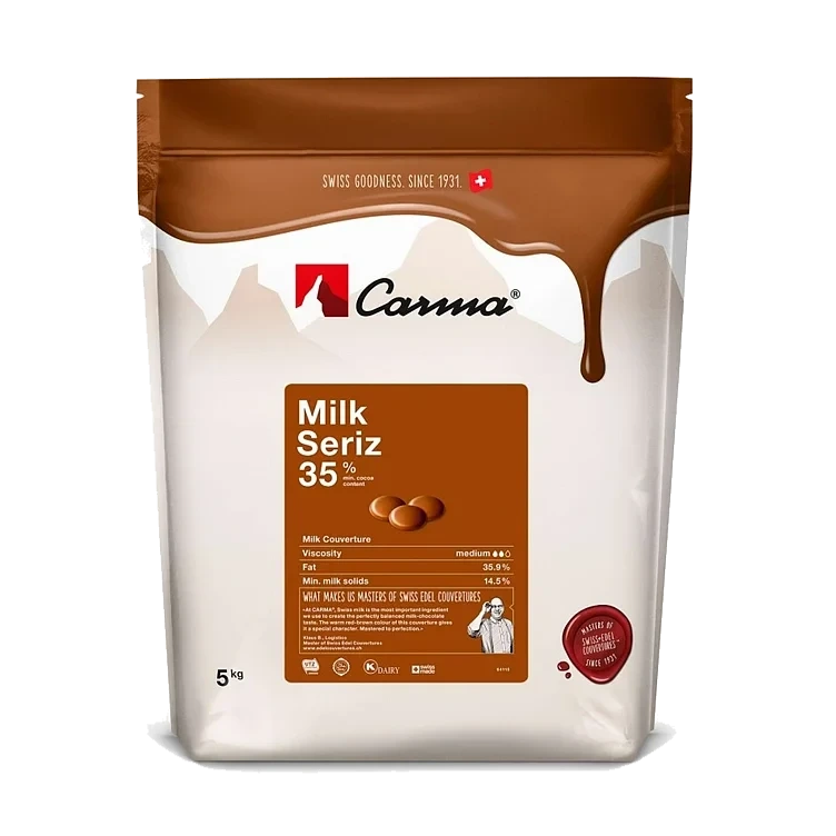 Melk Couverture Seriz 35% 5kg